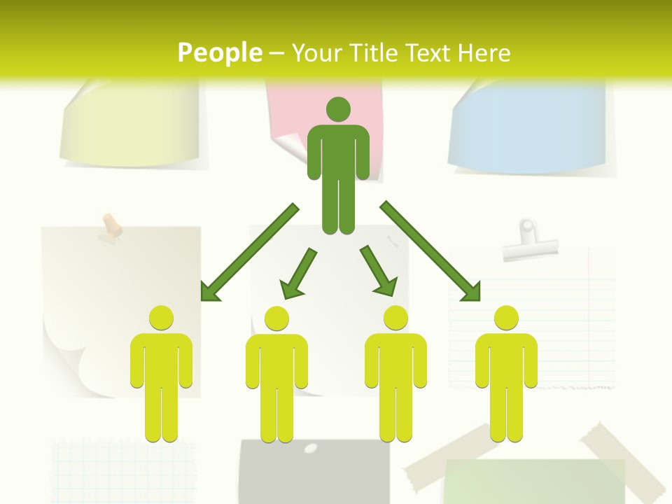 Business Abstract Clip PowerPoint Template