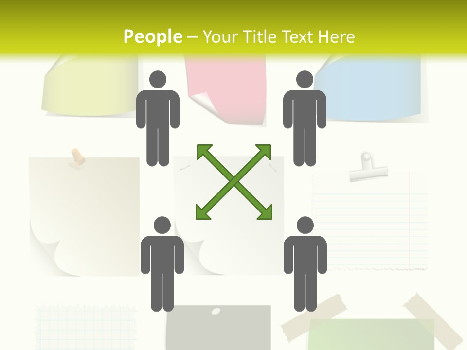 Business Abstract Clip PowerPoint Template