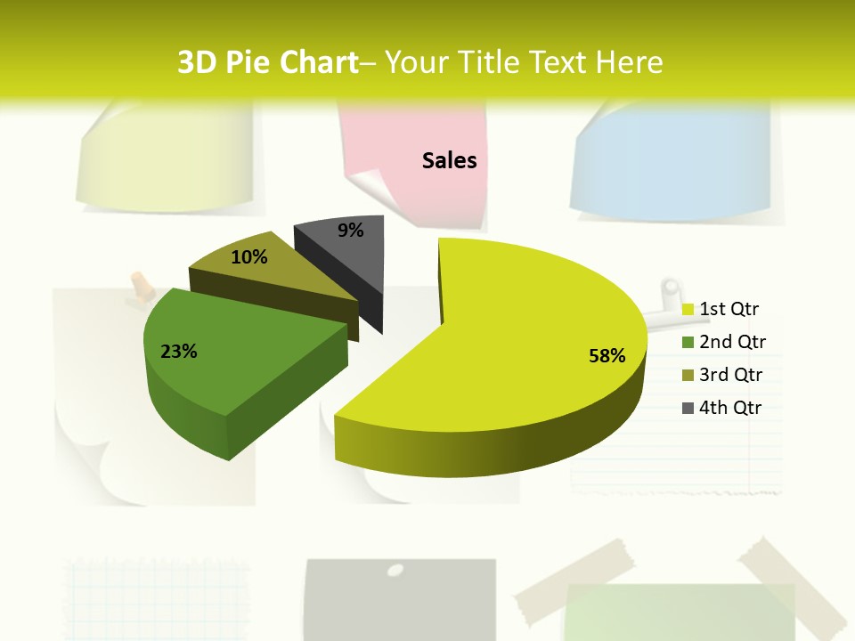 Business Abstract Clip PowerPoint Template