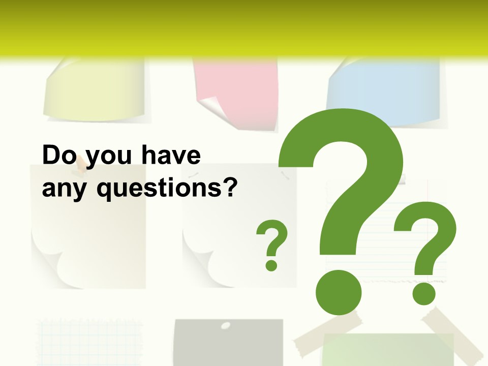 Business Abstract Clip PowerPoint Template