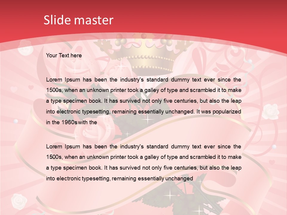 Valentine Vector Classic PowerPoint Template