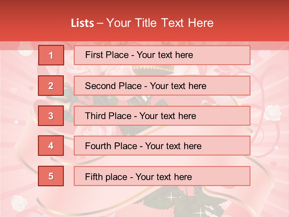 Blossom Poster Beam PowerPoint Template