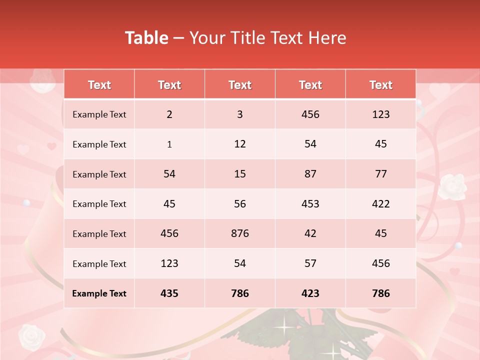 Blossom Poster Beam PowerPoint Template