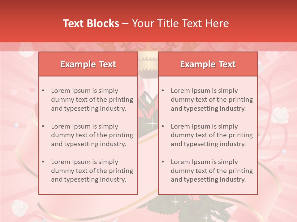Blossom Poster Beam PowerPoint Template