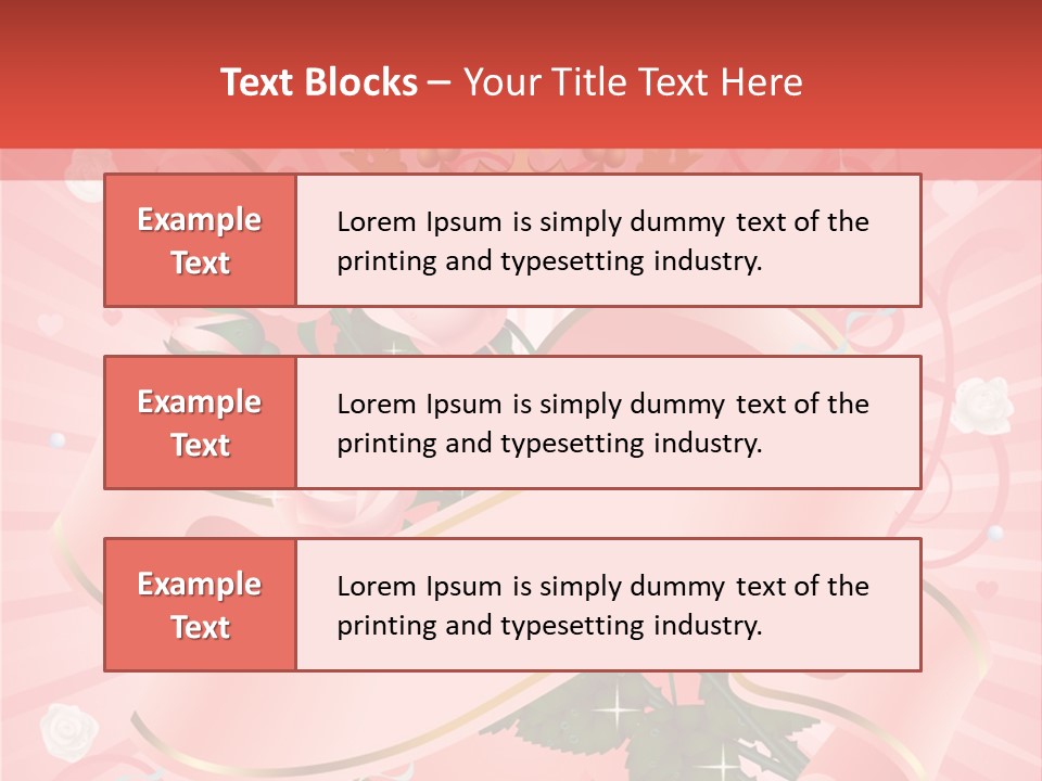 Blossom Poster Beam PowerPoint Template