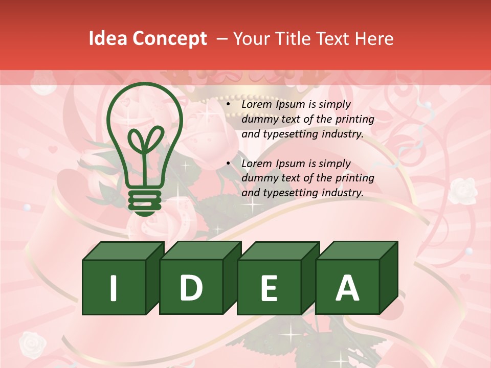 Blossom Poster Beam PowerPoint Template