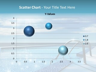 Bath Pool Nobody PowerPoint Template