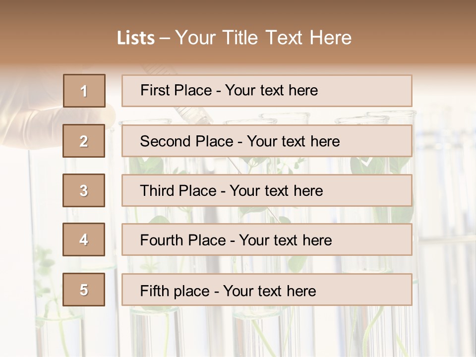 Test Liquid Scientific PowerPoint Template