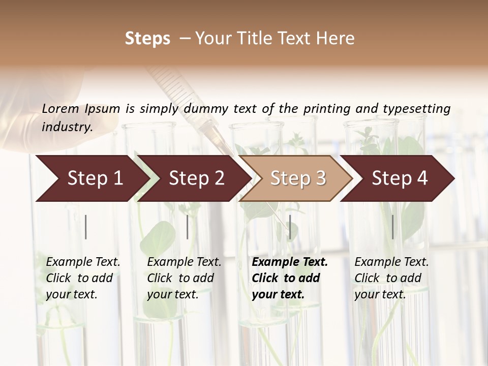 Test Liquid Scientific PowerPoint Template