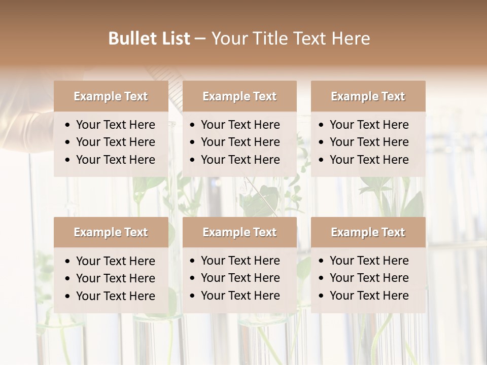 Test Liquid Scientific PowerPoint Template