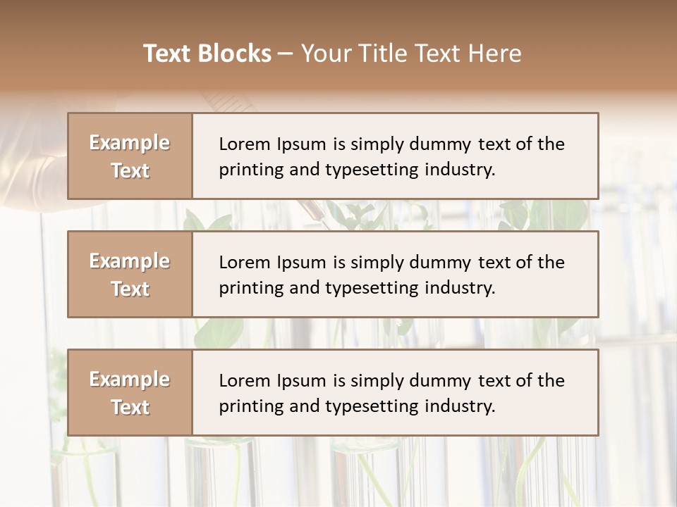Test Liquid Scientific PowerPoint Template