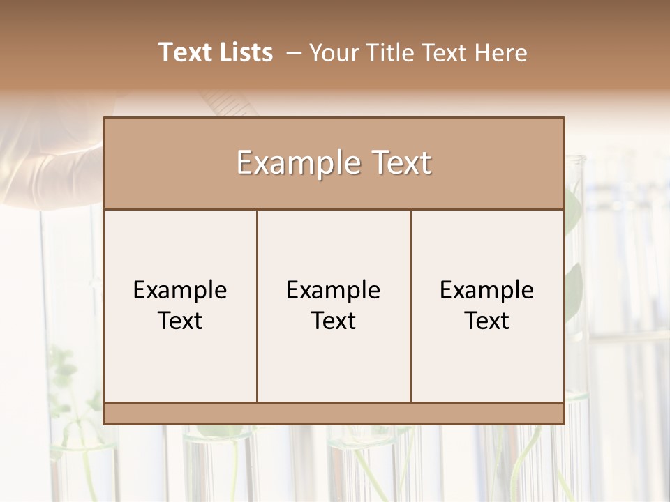 Test Liquid Scientific PowerPoint Template