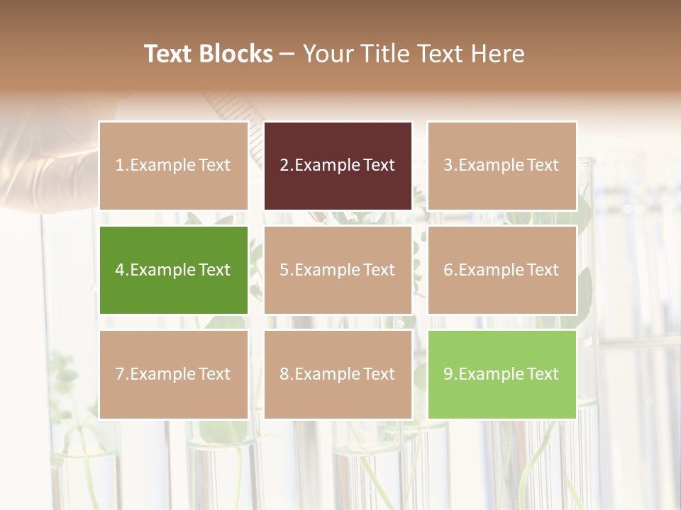 Test Liquid Scientific PowerPoint Template