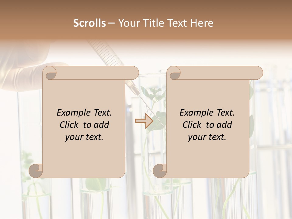 Test Liquid Scientific PowerPoint Template