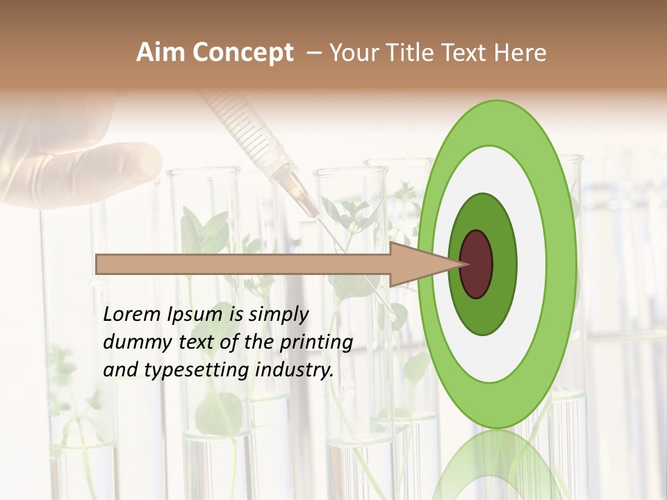 Test Liquid Scientific PowerPoint Template