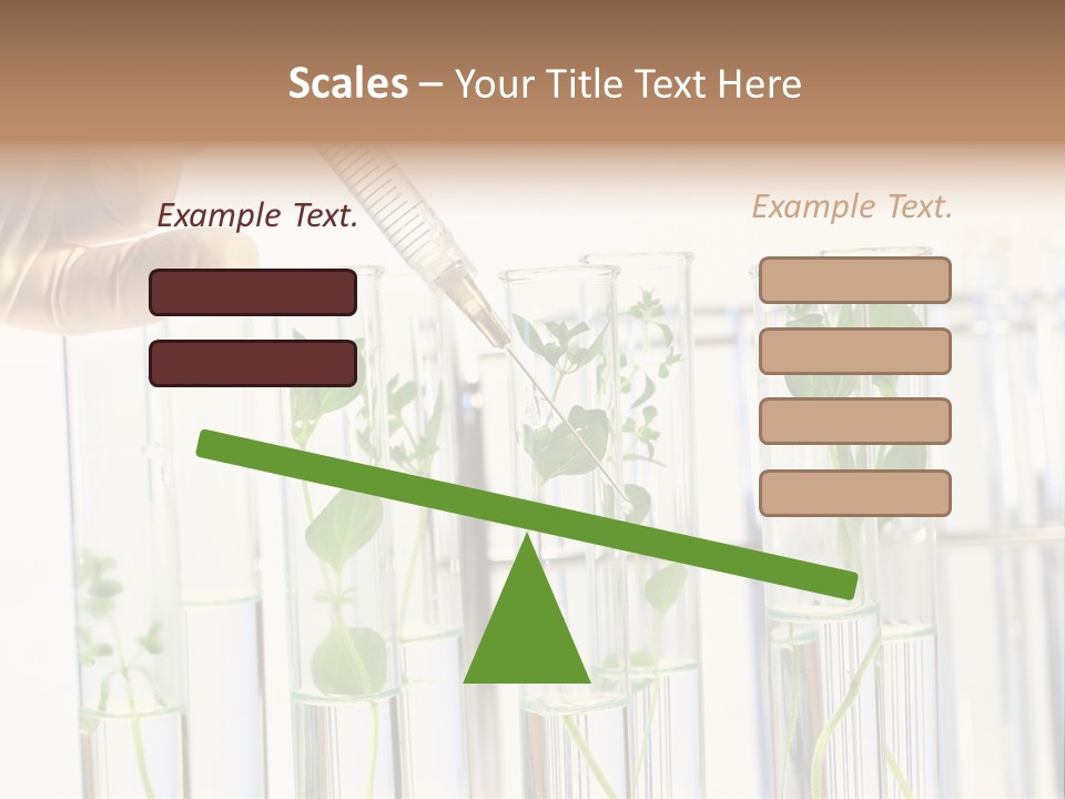 Test Liquid Scientific PowerPoint Template
