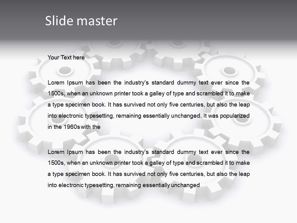 Incentive Organised Symbol PowerPoint Template