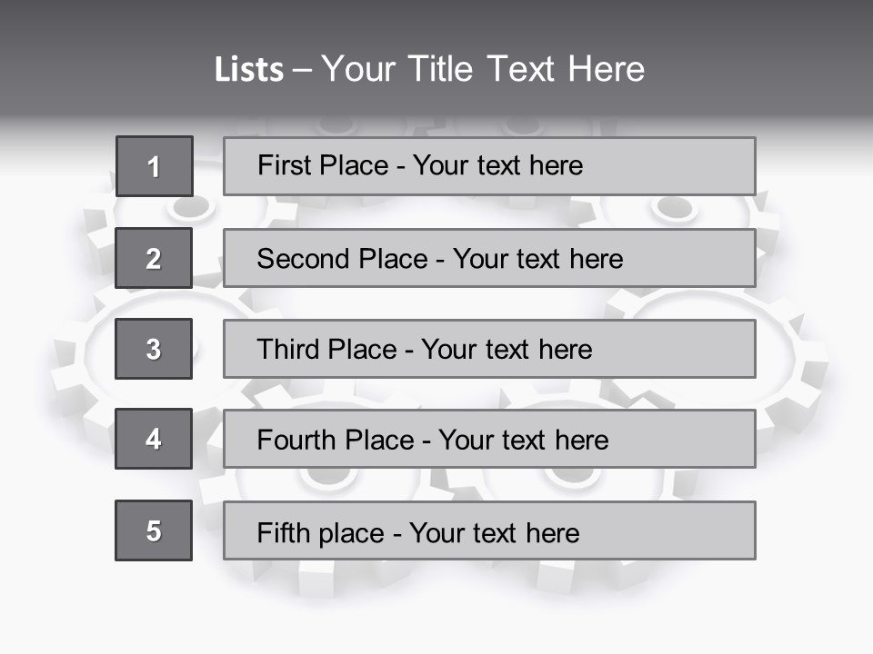 Incentive Organised Symbol PowerPoint Template