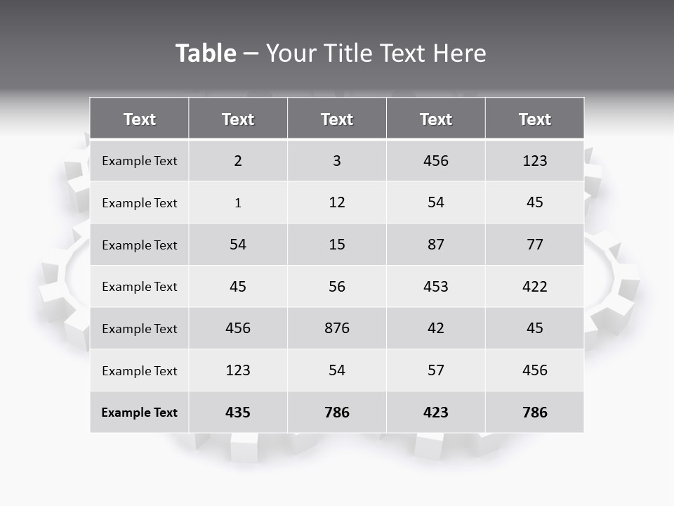Incentive Organised Symbol PowerPoint Template