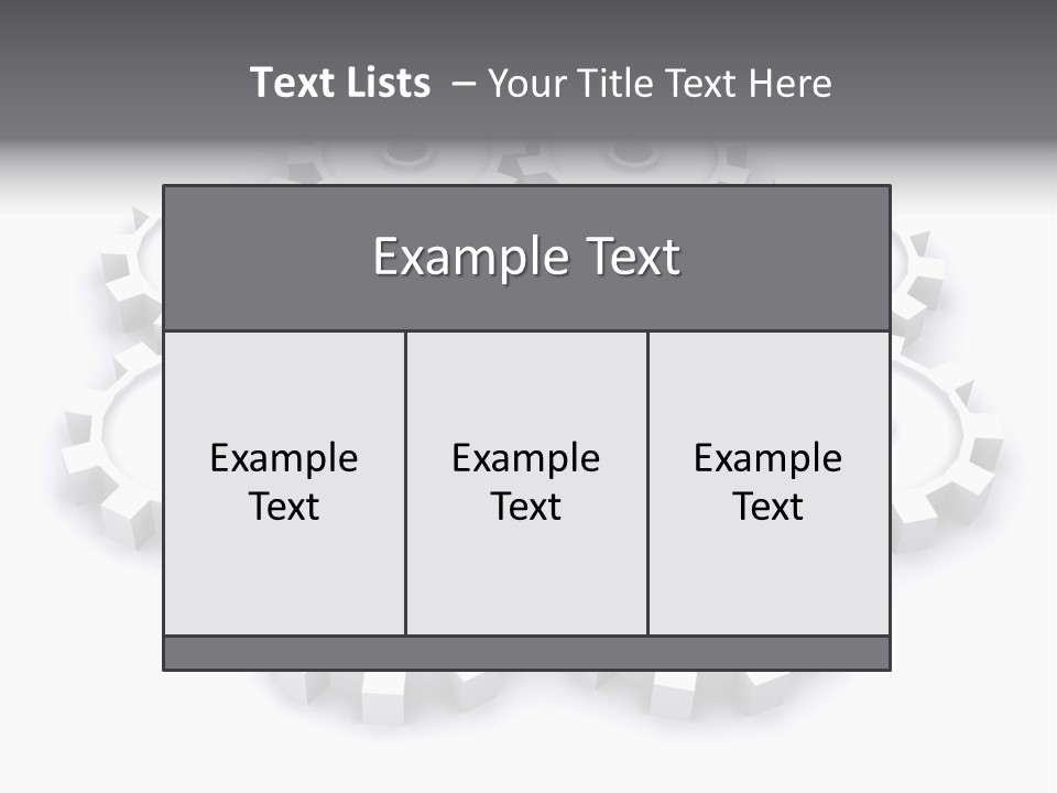 Incentive Organised Symbol PowerPoint Template