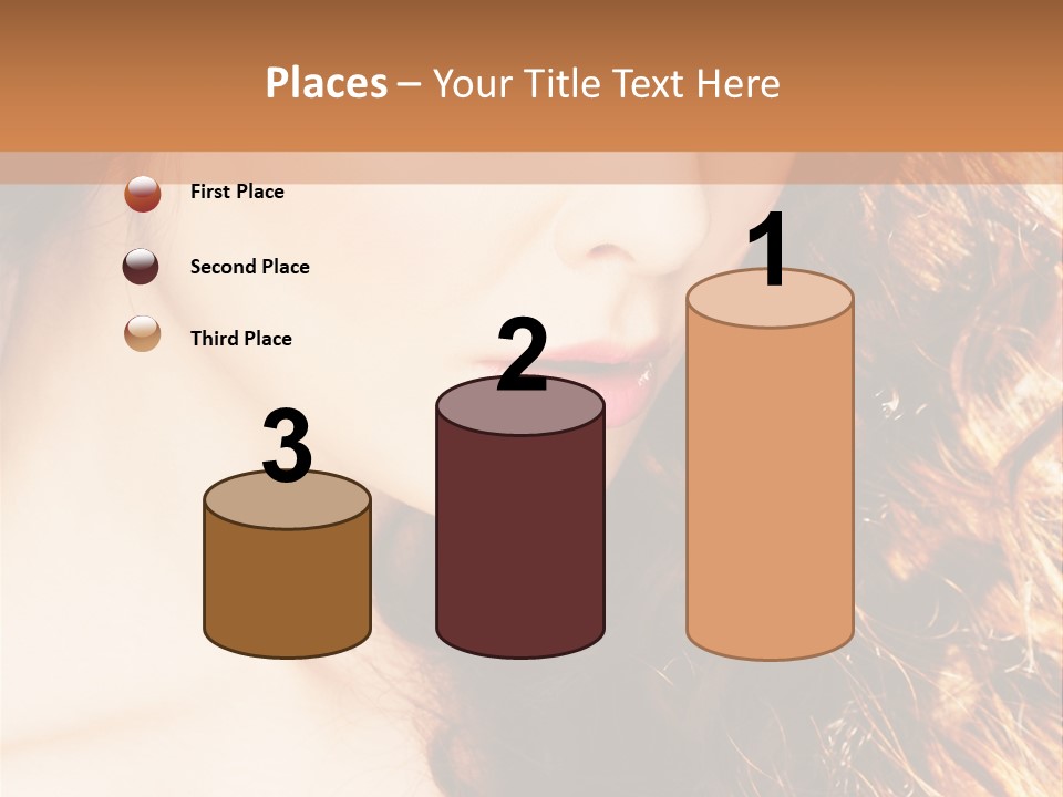 Skin Portrait Closeup PowerPoint Template