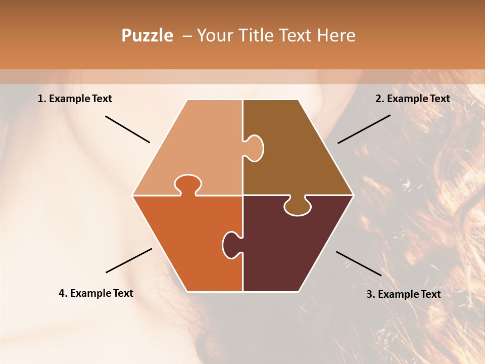 Skin Portrait Closeup PowerPoint Template