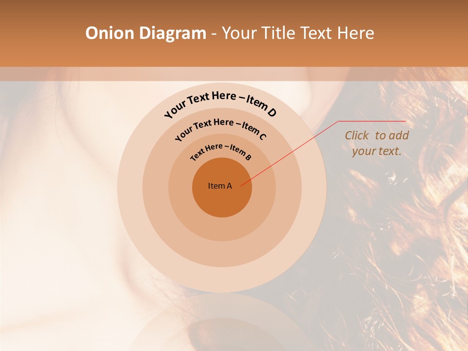 Skin Portrait Closeup PowerPoint Template