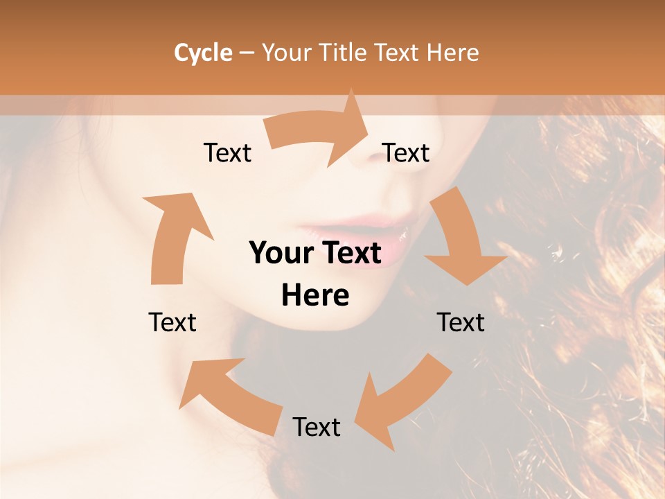Skin Portrait Closeup PowerPoint Template