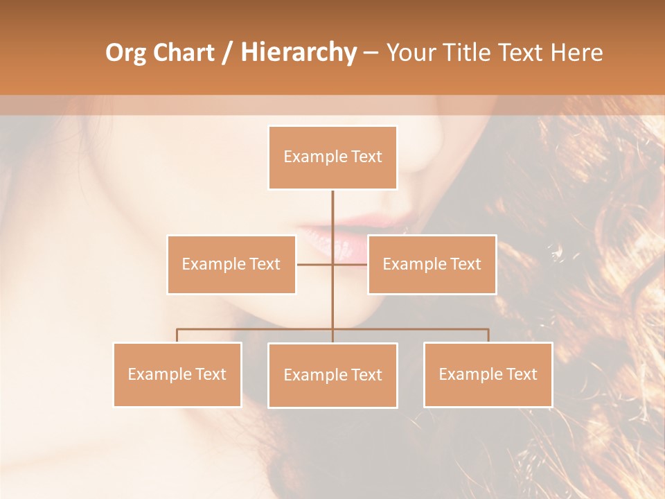 Skin Portrait Closeup PowerPoint Template