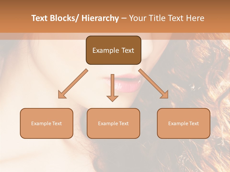 Skin Portrait Closeup PowerPoint Template