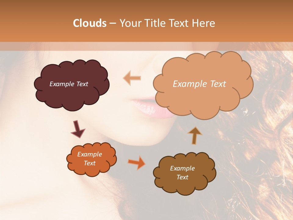 Skin Portrait Closeup PowerPoint Template