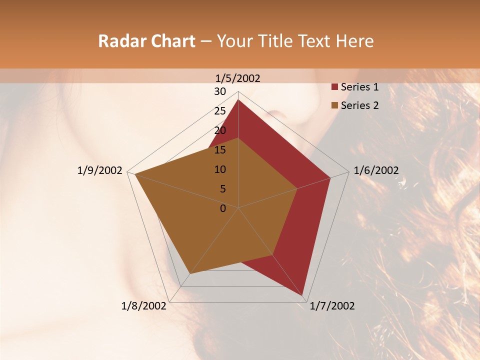 Skin Portrait Closeup PowerPoint Template