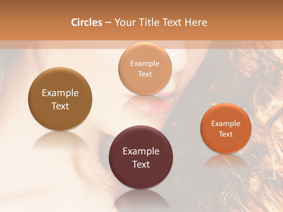 Skin Portrait Closeup PowerPoint Template