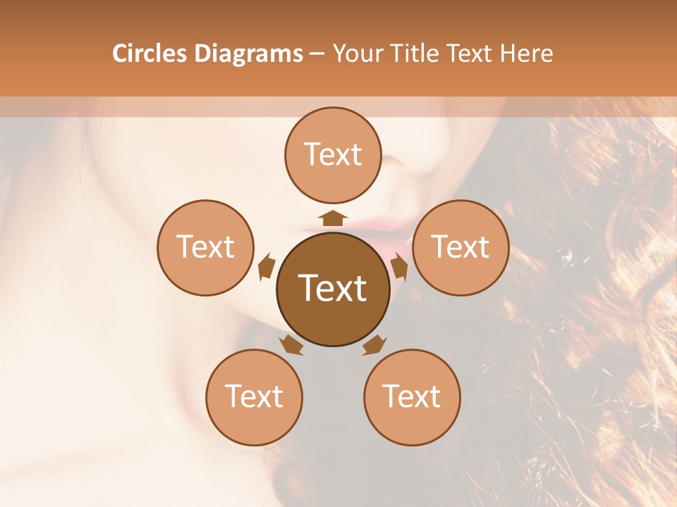 Skin Portrait Closeup PowerPoint Template