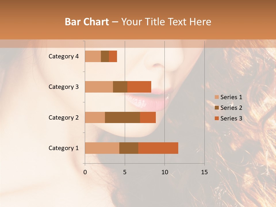 Skin Portrait Closeup PowerPoint Template