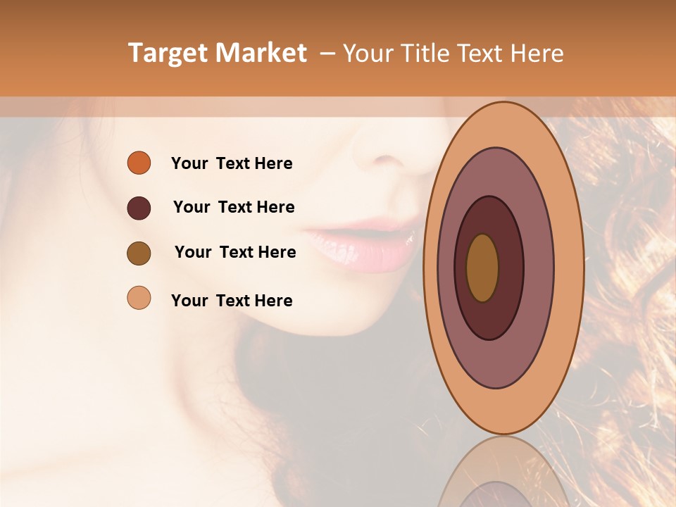 Skin Portrait Closeup PowerPoint Template