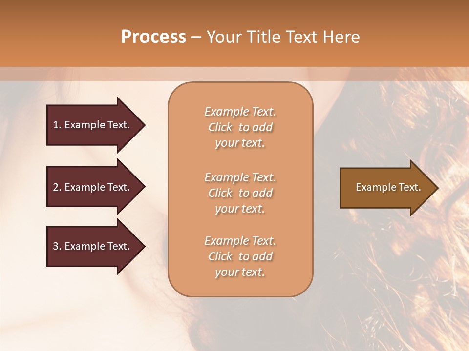 Skin Portrait Closeup PowerPoint Template