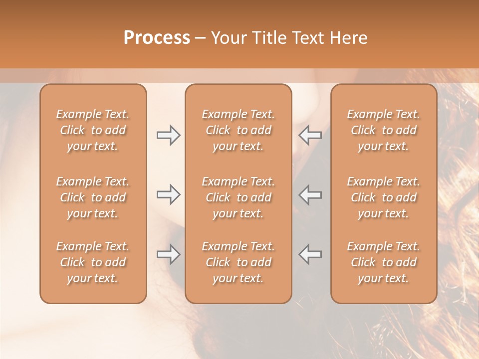 Skin Portrait Closeup PowerPoint Template