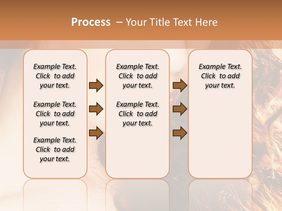 Skin Portrait Closeup PowerPoint Template