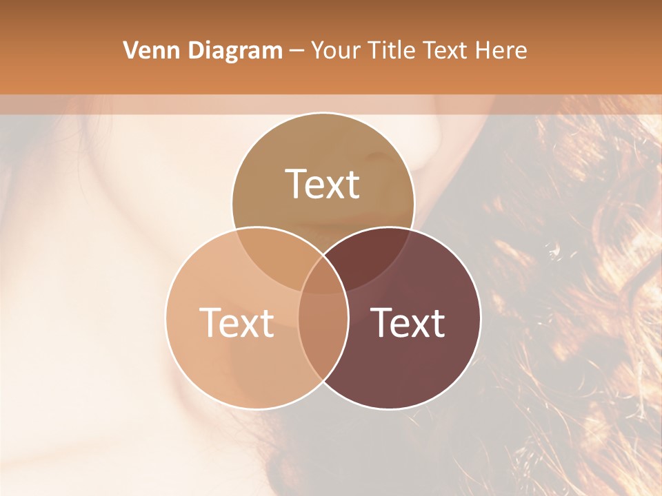 Skin Portrait Closeup PowerPoint Template