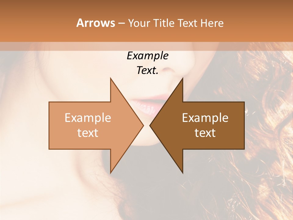 Skin Portrait Closeup PowerPoint Template