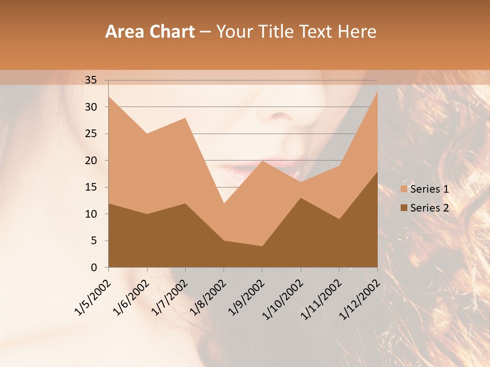 Skin Portrait Closeup PowerPoint Template
