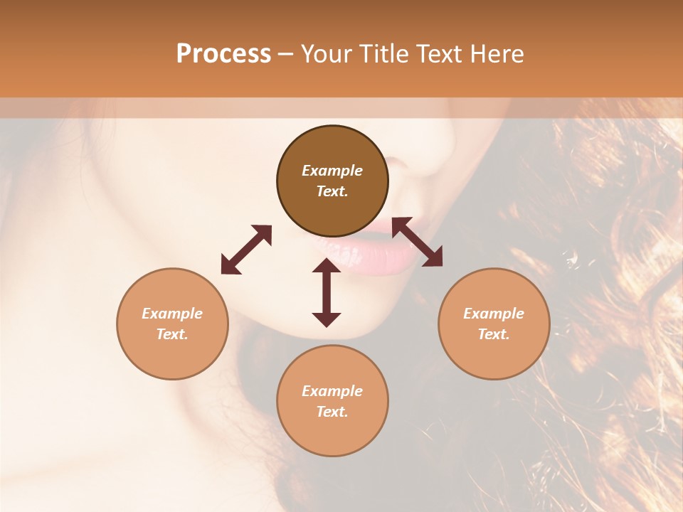 Skin Portrait Closeup PowerPoint Template