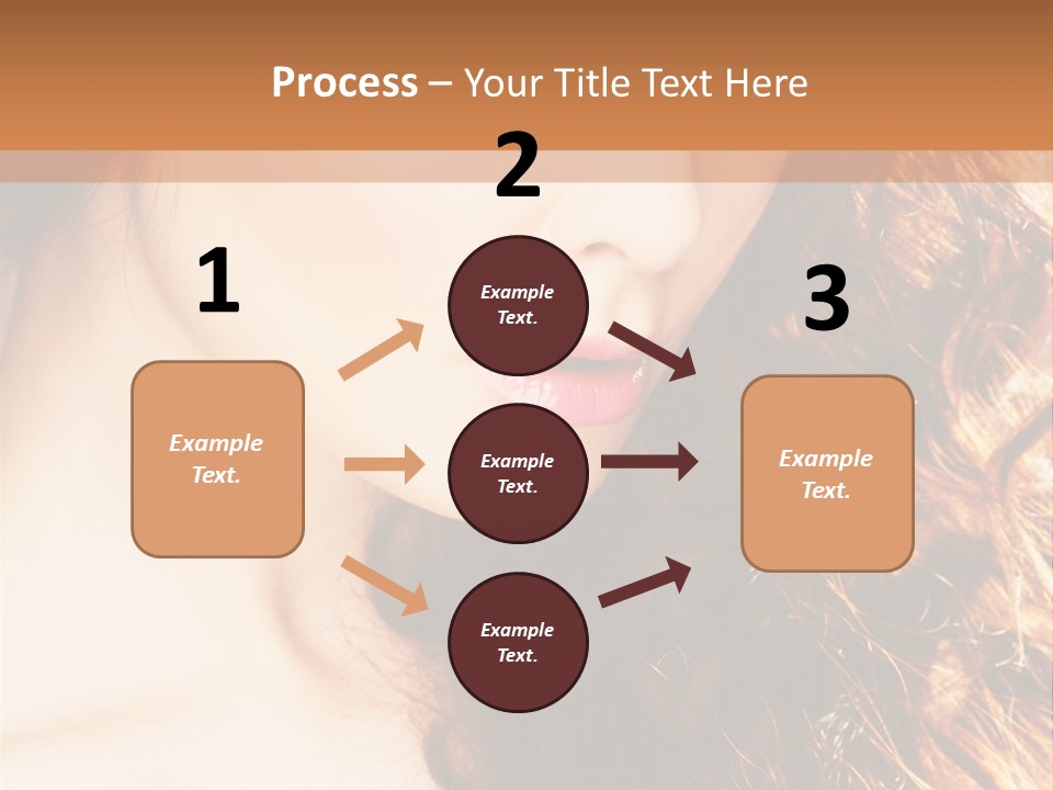 Skin Portrait Closeup PowerPoint Template