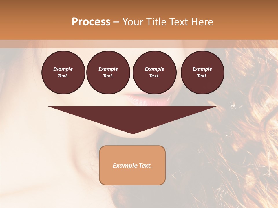 Skin Portrait Closeup PowerPoint Template