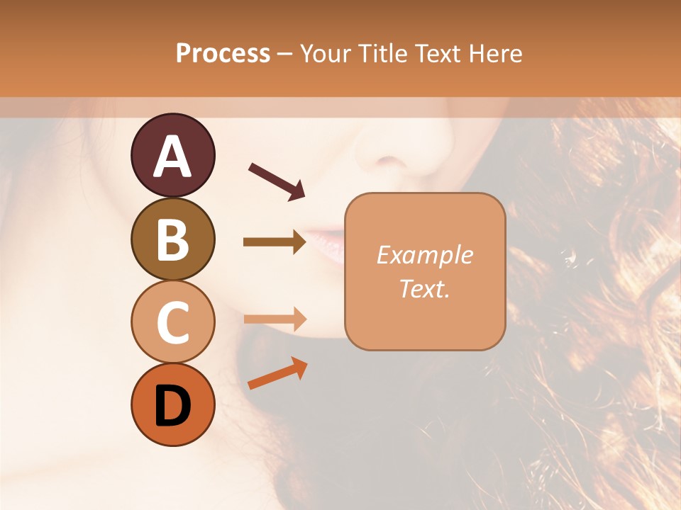 Skin Portrait Closeup PowerPoint Template