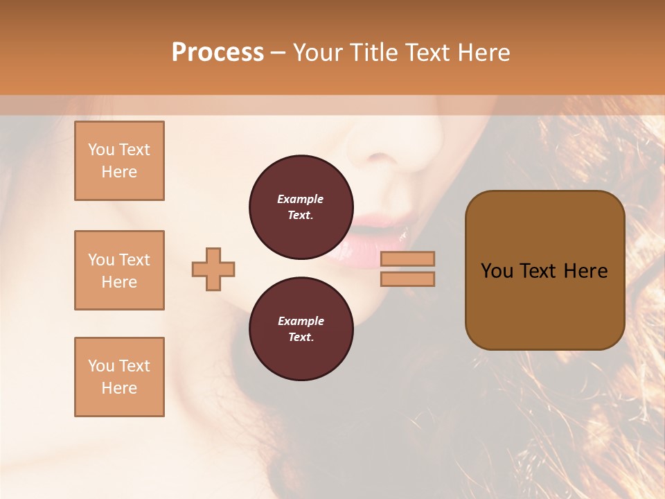 Skin Portrait Closeup PowerPoint Template