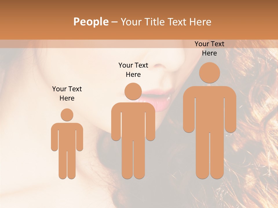 Skin Portrait Closeup PowerPoint Template