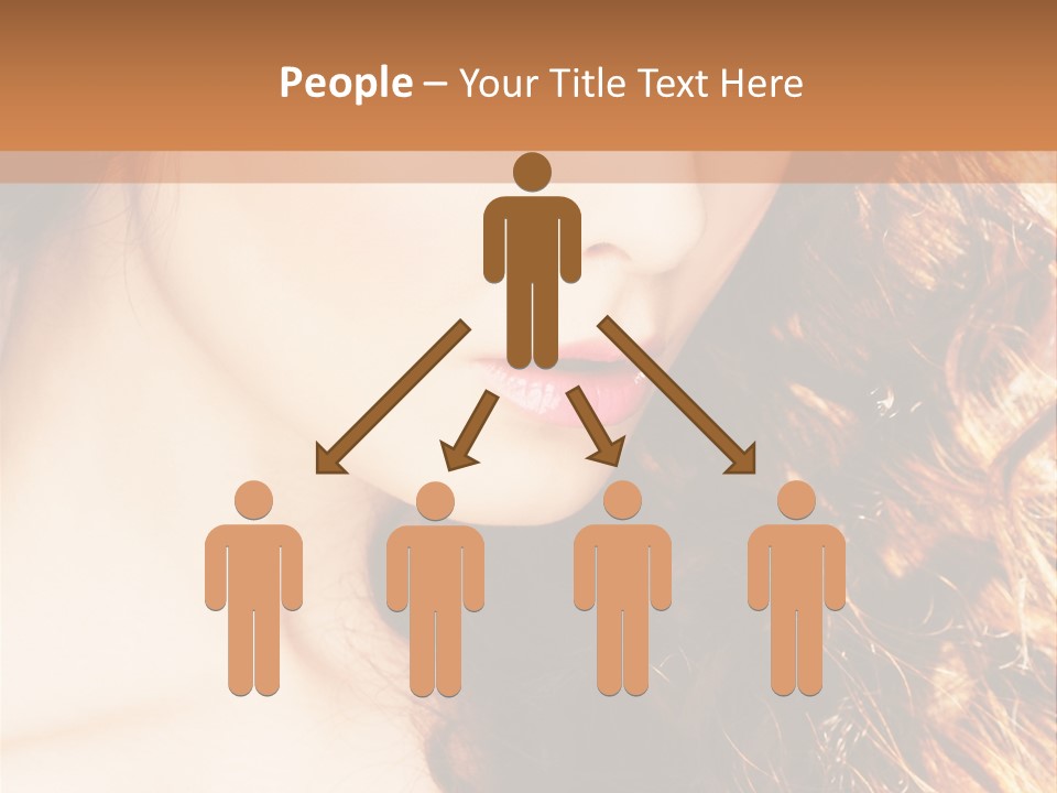 Skin Portrait Closeup PowerPoint Template