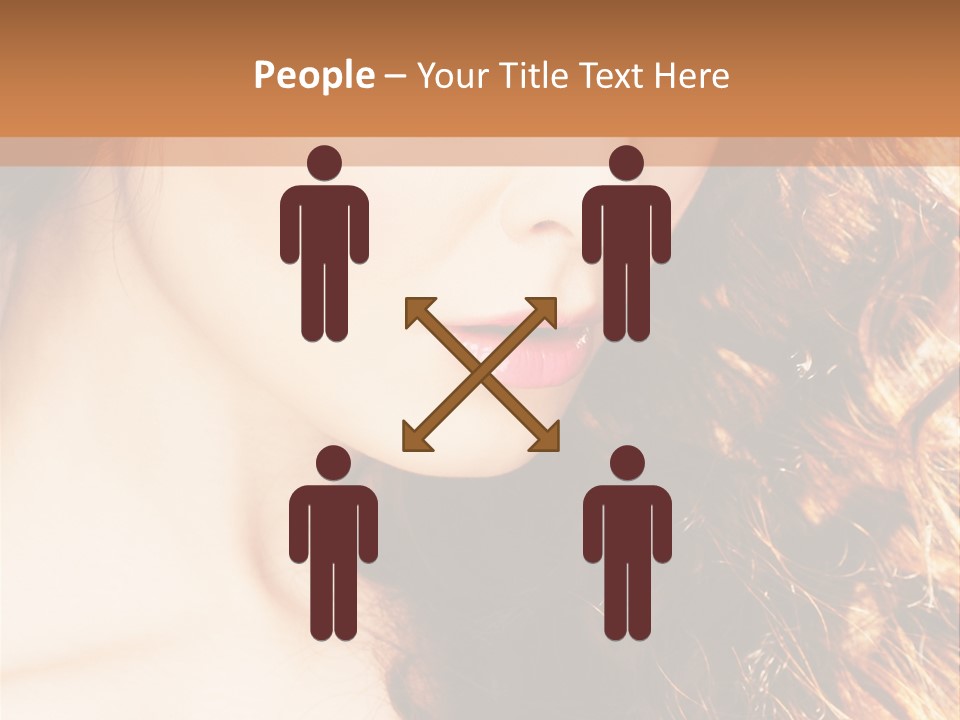 Skin Portrait Closeup PowerPoint Template